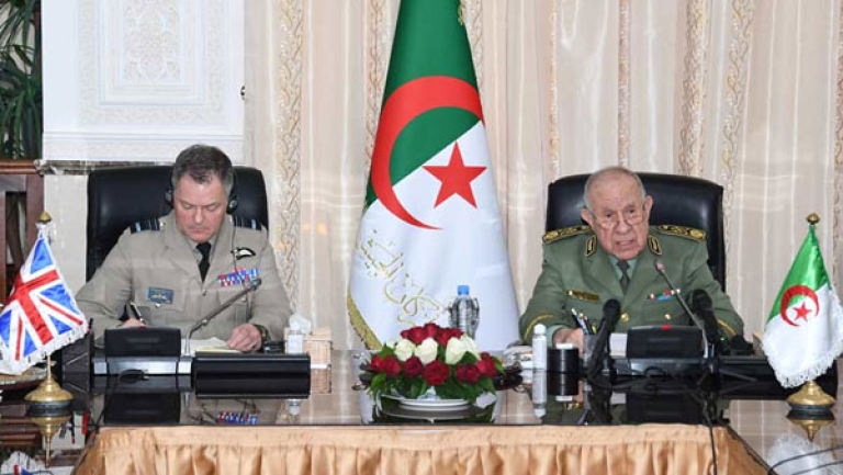 الجزائر–بريطانيا.. تعزيز التعاون العسكري