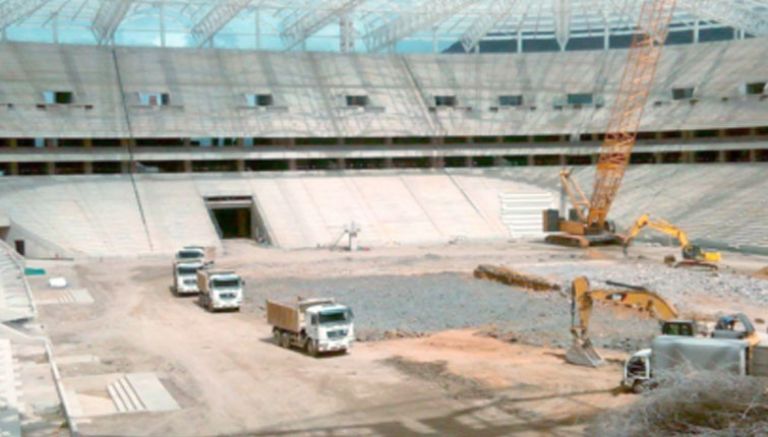 إنهاء ملعب تيزي وزو مرهون بتوفير المال المطلوب