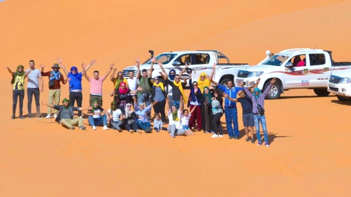 4515 سائح أجنبي زاروا الواحة الحمراء في سنتين