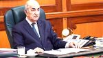 رئيس الجمهورية، السيد عبد المجيد تبون