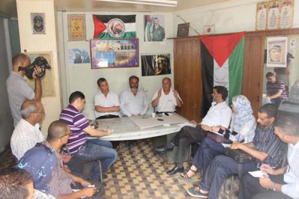 إعلاميون ينظمون ندوة حول القضية الفلسطينية