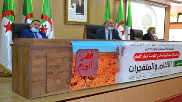 فرنسا ملزمة بتقديم تعويضات لضحايا الألغام بالجزائر