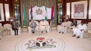 الرئيس الصحراوي يشيد بالعلاقات المتميزة مع نيجيريا
