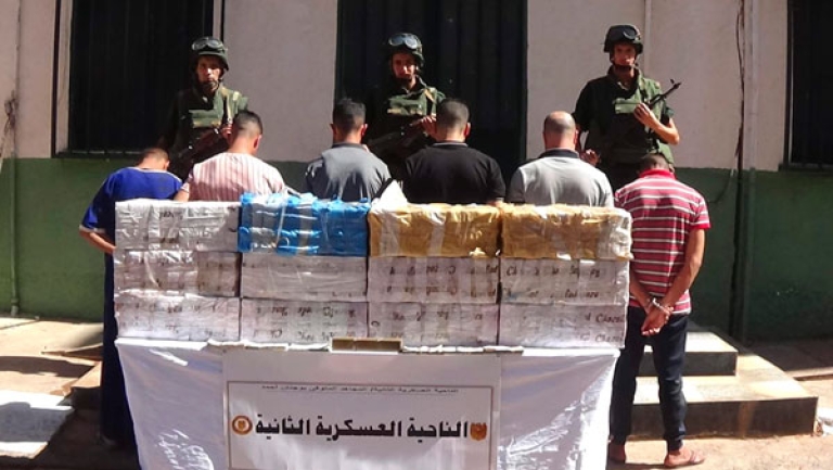 إحباط محاولة إدخال 8 قناطير من الكيف قادمة من المغرب