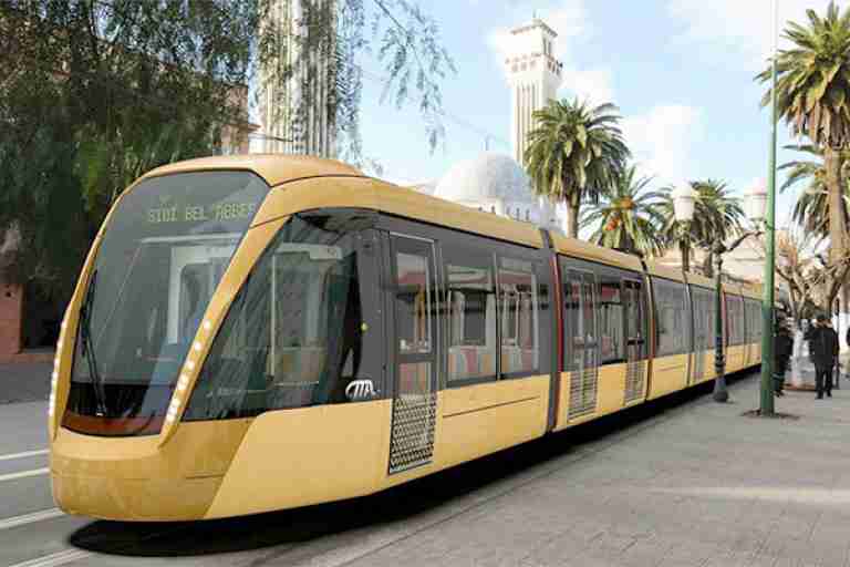 تراموي سيدي بلعباس يدخل الخدمة
