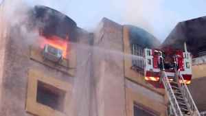 وفاة 3 أشخاص في حريق بشقة بأولاد فايت