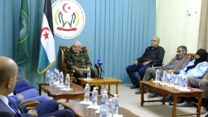 الرئيس الصحراوي يستقبل ممثلي الأحزاب الجزائرية