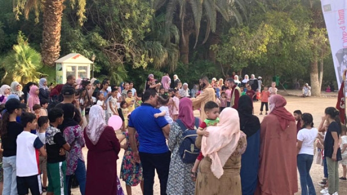 عروض ممتعة لفرقة "علولة" لمسرح الشارع