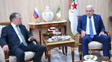 رئيس المجلس الشعبي الوطني، السيد إبراهيم بوغالي - سفير فيدرالية روسيا لدى الجزائر، السيد أليكسي سولوماتين