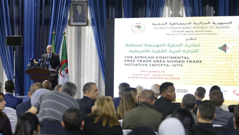 الجزائر تنضم رسميا لمبادرة التجارة الموجهة مع إفريقيا