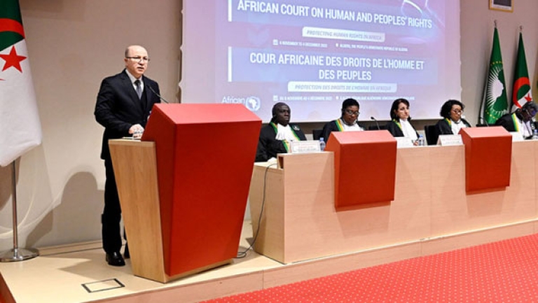 دعم ثابت للجزائر لحق الشعب الفلسطيني في ممارسة حقوقه كاملة