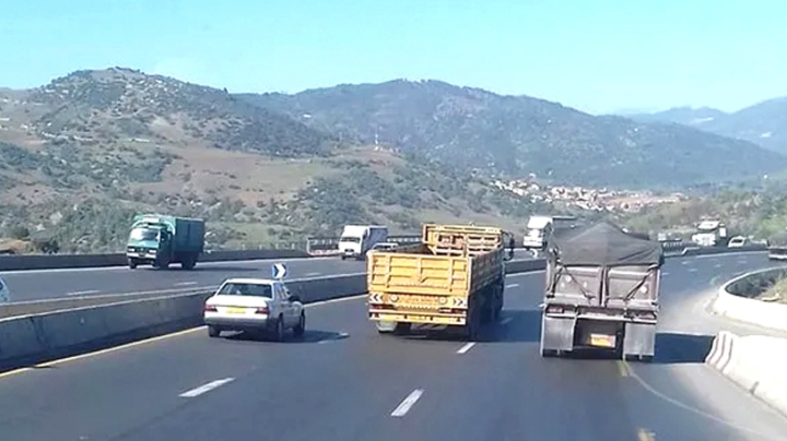 تحويل مؤقت لحركة سير مركبات الوزن الثقيل