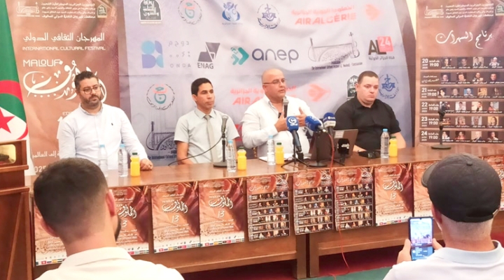 &quot;سفينة المالوف&quot; تتوج الدورة الـ13 للمهرجان الدولي بقسنطينة
