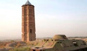 انهيار برج قلعة أثرية بأفغانستان