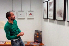 الفنان التشكيلي جيروم مورينو يعرض بوهران