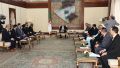 رئيس الجمهورية، السيد عبد المجيد تبون -  مصطفى حيداوي، وزير الشباب، رئيس المجلس الأعلى للشباب 