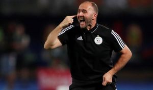 مدرب المنتخب الوطني لكرة القدم جمال بلماضي