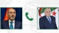 وزير الدولة، وزير الشؤون الخارجية والجالية الوطنية بالخارج والشؤون الإفريقية، أحمد عطاف - نائب رئيس الوزراء، وزير الخارجية وشؤون المغتربين للمملكة الأردنية الهاشمية الشقيقة، أيمن الصفدي