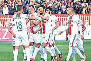 تعادل مولودية الجزائر أمام مبابان سوالوز (0-0)