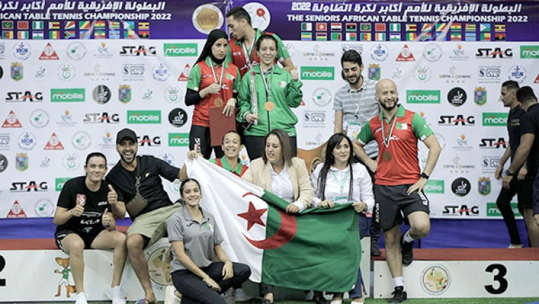 الجزائر تنهي المنافسة بست ميداليات
