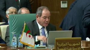 وزير الشؤون الخارجية، السيد صبري بوقدوم