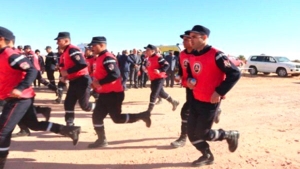 الطبعة العاشرة لسباق الصحاري لأعوان الحماية المدنية