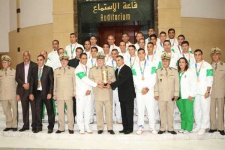 الفريق قايد صالح يكرم الفرق الرياضية العسكرية