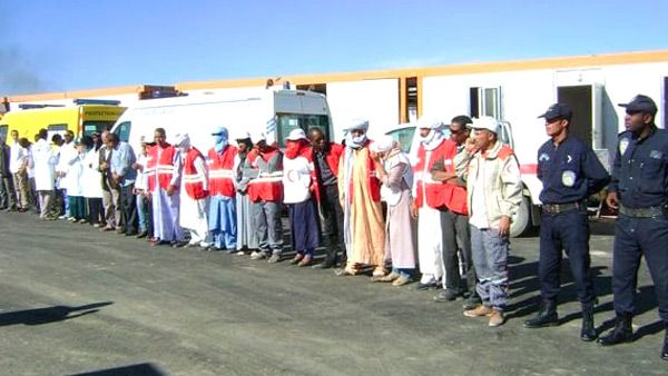 قافلة تضامنية لفائدة ساكنة منطقة تين زواتين الحدودية