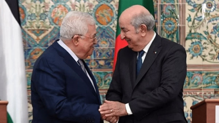 تسبيق مساهمة الجزائر المالية لفلسطين