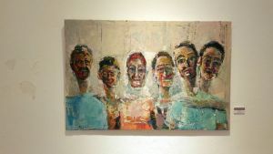 المتوجون بجائزة "معاشي" يعرضون 57 لوحة فنية