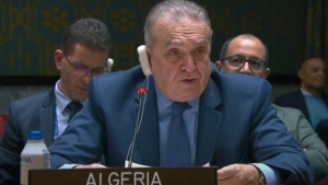 ممثل الجزائر الدائم لدى الأمم المتحدة بنيويورك، عمار بن جامع