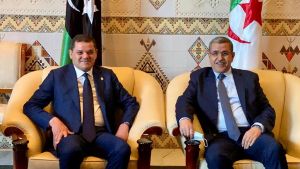 الوزير الأول، السيد عبد العزيز جراد-رئيس حكومة الوحدة الوطنية الليبية، عبد الحميد الدبيبة