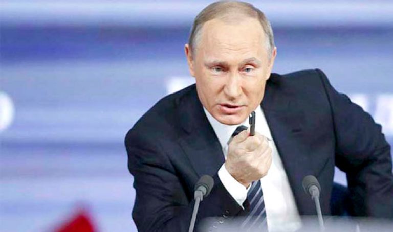 بوتين يهدد الدول الغربية بأنظمة أسلحة «لا تقهر»