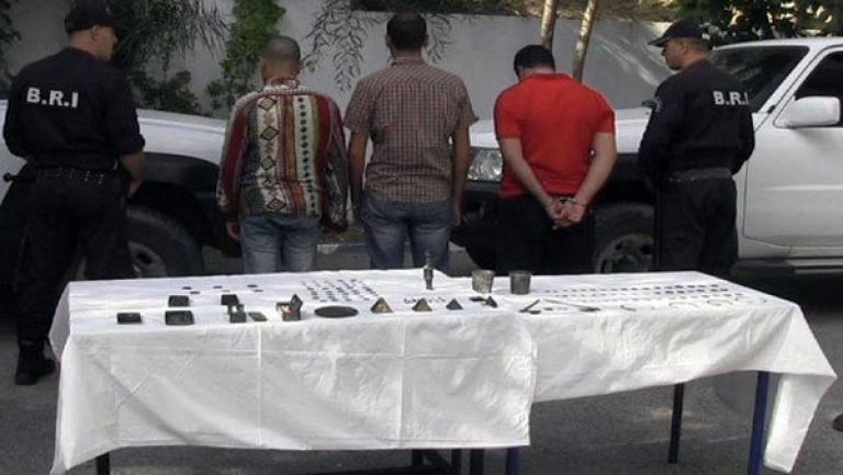 حجز 288 قطعة نقدية أثرية محمية