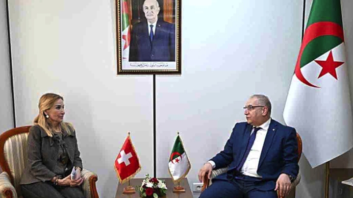 تعزيز التعاون والشراكة بين الجزائر وسويسرا