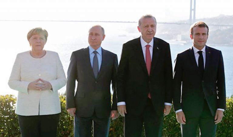 قمة رباعية في تركيا لإنهاء الأزمة السورية
