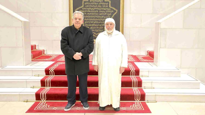 وزير الشباب والرياضة التونسي يزور جامع الجزائر