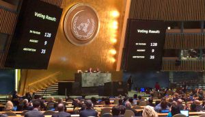 128 دولة تصوّت ضد قرار ترامب في الجمعية العامة الأممية