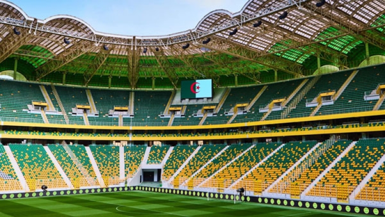 تحفة معمارية لـ50 ألف متفرج بمعايير دولية