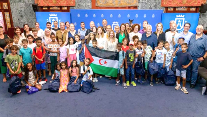 استقبال 52 طفلا من الجمهورية الصحراوية