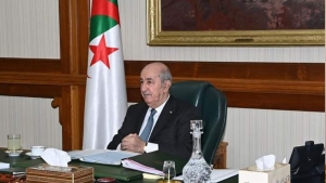 رئيس الجمهورية، القائد الأعلى للقوات المسلحة، وزير الدفاع الوطني، السيد عبد المجيد تبون