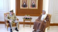 الوزير المنتدب لدى وزير الدفاع الوطني، رئيس أركان الجيش الوطني الشعبي، الفريق أول السعيد شنقريحة - نائب رئيس الوزراء لشؤون الدفاع في سلطة عمان، صاحب السمو السيّد شهاب بن طارق بن تيمور آل سعيد