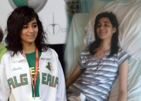 المبارزة حداوي تعاني في صمت