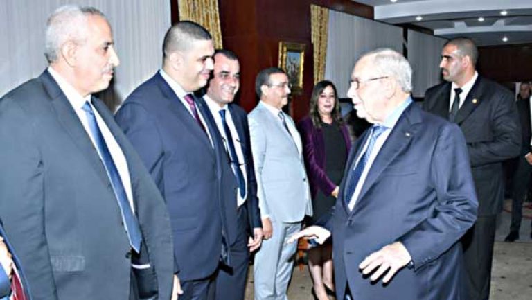 حفل استقبال على شرف إطارات في الدولة والجيش