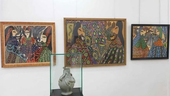 لوحات أصلية لباية برواق "قسوم أنتيكيتي"