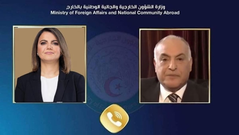 المنقوش تشيد بدعم الجزائر "الثابت" لأمن واستقرار ليبيا