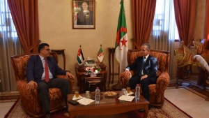  وزير الفلاحة والتنمية الريفية، محمد عبد الحفيظ هني-وزير الزارعة المملكة الأردنية الهاشمية، خالد حنيفات