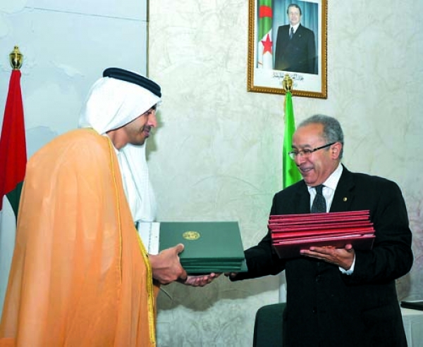 الجزائر والإمارات تتفقان على تعزيز تعاونهما الاقتصادي