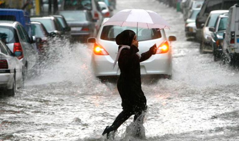 أمطار رعدية وثلوج على عدة مناطق من الوطن