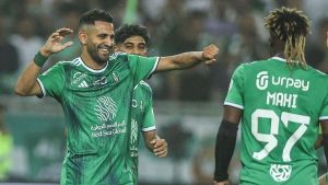 الدولي الجزائري ولاعب نادي الأهلي السعودي، رياض محرز